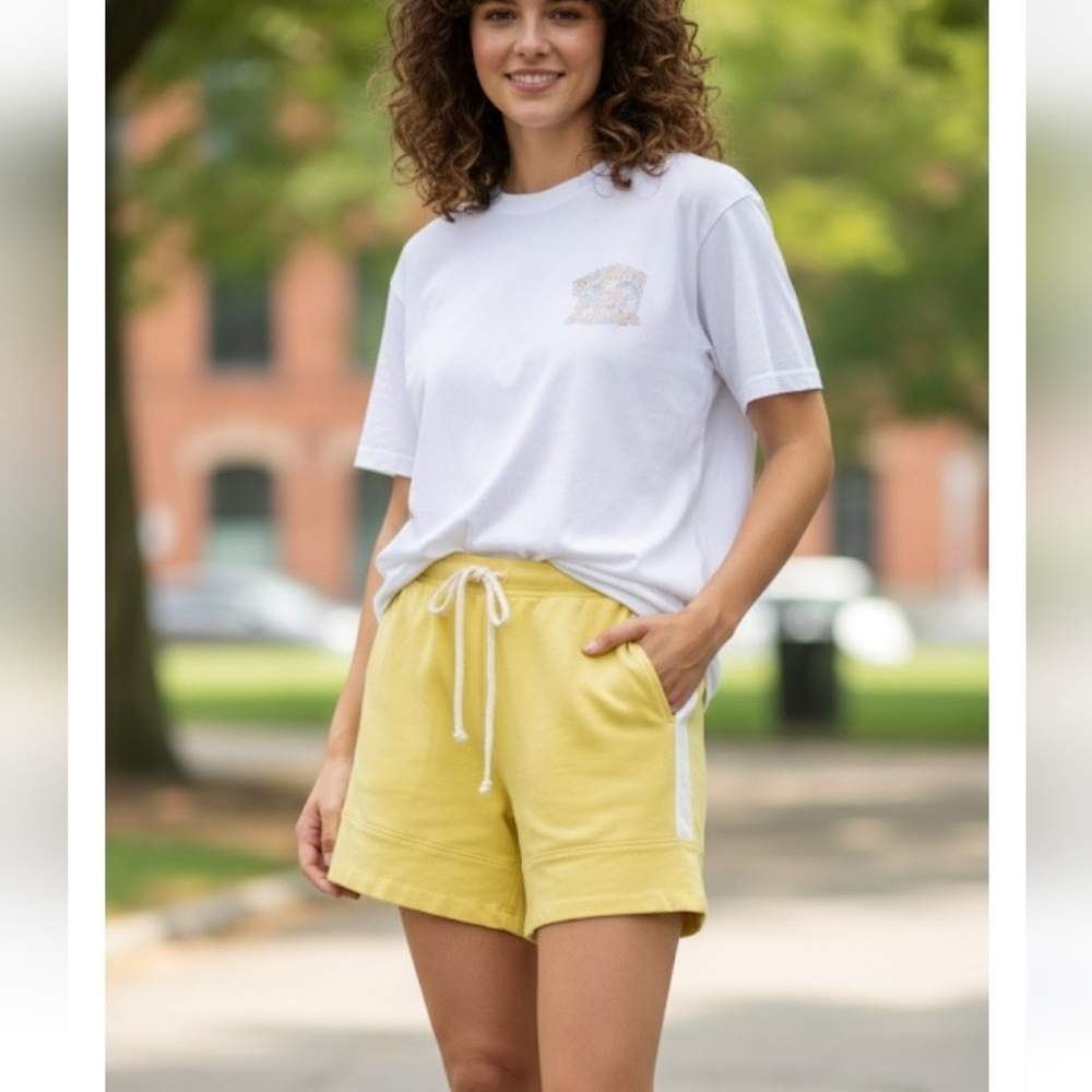 FREE PEOPLE Beach High Rise French Terry Shorts Size XS